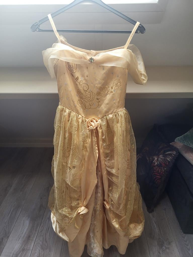 Mooie prinsessenjurk, originele Disneyjurk, Ophalen of Verzenden, Zo goed als nieuw, Jongen of Meisje