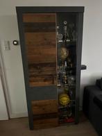 5-delige meubelset Industrieel - wandkasten + tv-meubel, Huis en Inrichting, Kasten | Wandmeubels, Ophalen, 150 tot 200 cm, X