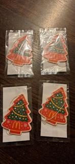 4 x Luchtverfrissers auto kerstboom mac donalds, Ophalen