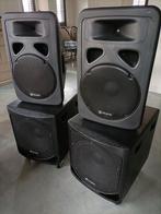 PA set skytec, Muziek en Instrumenten, Versterkers | Keyboard, Monitor en PA, Ophalen of Verzenden, Gebruikt, P.A.