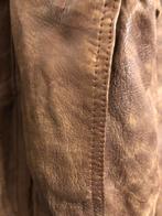 Vintage Leren Jas - Nieuwstaat, Afneembare Mouwen, Ophalen of Verzenden, Nieuw, Overige maten, Bruin