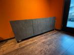 Ikea Besta Dressoir/TV Meubel - Zwartbruin/Marmer, Huis en Inrichting, Ophalen, Gebruikt, 150 tot 200 cm, Ikea Besta