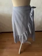 Mooie blauw met wit gestreepte overslagrok, H&M, Blauw, Ophalen of Verzenden, Zo goed als nieuw