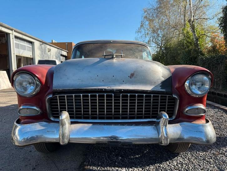 Chevrolet Bel Air 1955 Restauratie object, Auto's, Oldtimers, Bedrijf, Ophalen