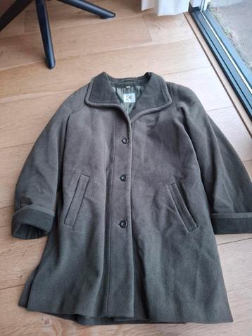 Vintage Kohler & Krenzer Wollen Mantel - Maat XXL beschikbaar voor biedingen