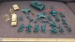 Militairen, tanks, helikopter, truck en straaljagers., Ophalen of Verzenden