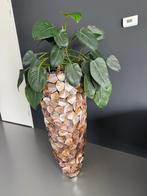 Schelpen schelpenvaas / pot hoog 112cm, Ophalen, Overige materialen, Overige kleuren, Zo goed als nieuw
