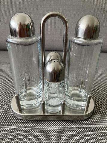 Alessi Olie/Azijn houder met zout en peper. beschikbaar voor biedingen