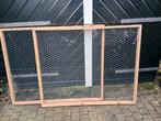 2 Roosters om marters te keren 1.25x1.00m, Ophalen of Verzenden, Hout, Vogelkooi