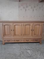 puur eikenkast,  geloogd, Ophalen, Gebruikt, 50 tot 75 cm