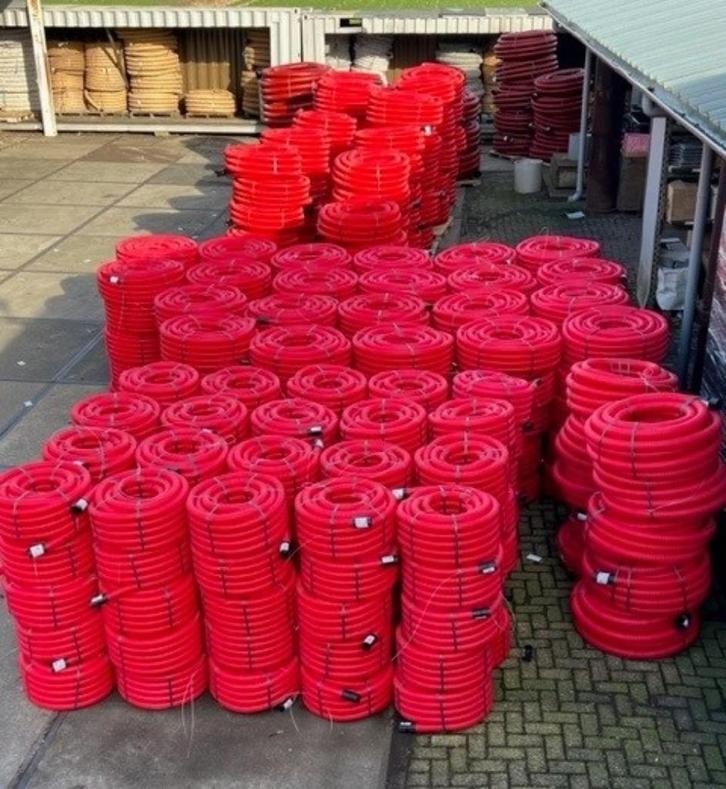 0357. Kabelbeschermingsbuis / mantelbuis / 25 en 50 mtr, Doe-het-zelf en Verbouw, Elektra en Kabels, Nieuw, Ophalen