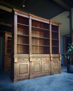 Antieke Boekenkast | XXL eikenhouten Bibliotheekkast | #2220, Antiek en Kunst, Antiek | Meubels | Kasten, Ophalen of Verzenden