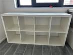 2x Hoogglans Kallax 8 vaks open kast vakkenkast 4x2 wit Ikea, Ophalen, 100 tot 150 cm, Zo goed als nieuw, Minder dan 100 cm