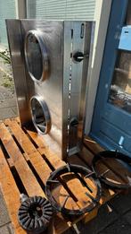 Nayati 600 professionele dual wok brander horeca twee pits, Ophalen, Refurbished, 3 kookzones of minder, Gas