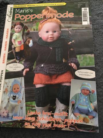 Marie’s Poppenmode tijdschrift haken en breien Nieuw. beschikbaar voor biedingen