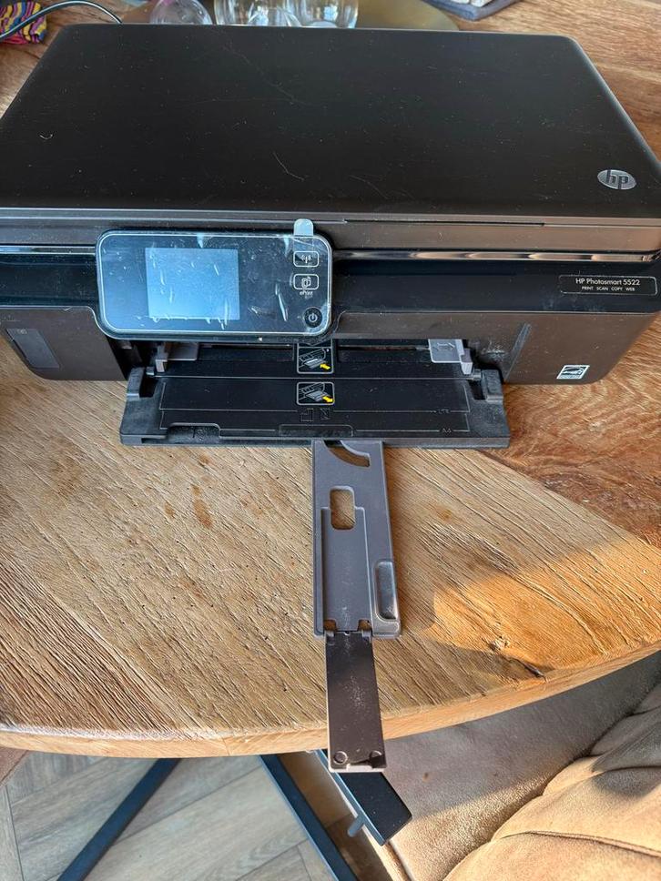 HP Photosmart 5522 All-in-One Printer, Computers en Software, Printers, Gebruikt, All-in-one, Inkjetprinter, Kleur printen, Draadloos
