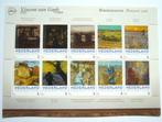 Frankeergeldig 10x1,31 PF blok vincent van gogh boerenleven, Ophalen of Verzenden, Na 1940, Postfris