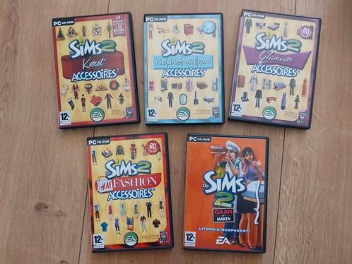 Uitbreidingen The Sims 2: gaan het maken en accessoires, Spelcomputers en Games, Games | Pc, Zo goed als nieuw, Simulatie, 1 speler