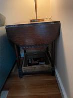 Hangoortafel, Huis en Inrichting, Ophalen, Gebruikt, Grootmoederstijl, Vierkant