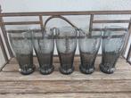 Coca Cola Glazen McDonalds 2011 Zwart - Set van 5, Verzamelen, Glas en Borrelglaasjes, Ophalen, Gebruikt, Frisdrankglas