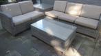 4SO 4 Seasons Outdoor LOUNGESET / Wicker, kleur grijs, Tuin en Terras, Ophalen, 5 zitplaatsen, Bank, Zo goed als nieuw