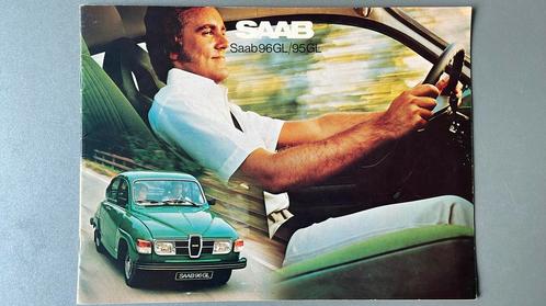 Folder SAAB 96 en 95, 1978, Boeken, Auto's | Folders en Tijdschriften, Gelezen, Overige merken, Ophalen of Verzenden