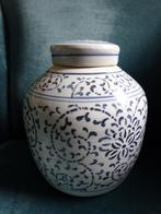 Enorme decoratieve Chinese gemberpot met deksel, Antiek en Kunst, Antiek | Keramiek en Aardewerk, Ophalen