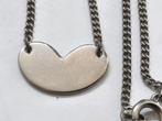 Hartvormig hangertje aan geintegreerde ketting (6917), Ophalen, Nieuw, Zilver, Overige materialen