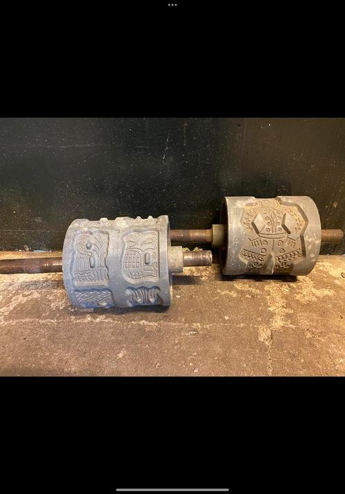 Antieke Speculaasrollers (2 stuks), Antiek en Kunst, Antiek | Gereedschap en Instrumenten, Ophalen