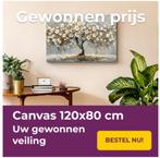 kortingsbon canvas 120x80, Tickets en Kaartjes, Eén persoon, Kortingsbon, Warenhuis- of Winkelbon