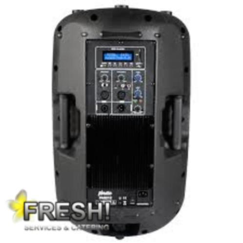 Actieve speaker met bluetooth geluidsset te huur krachtig, Audio, Tv en Foto, Luidsprekers, 120 watt of meer, Overige merken, Ophalen
