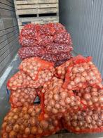 Biologische aardappelen en uien, Ophalen