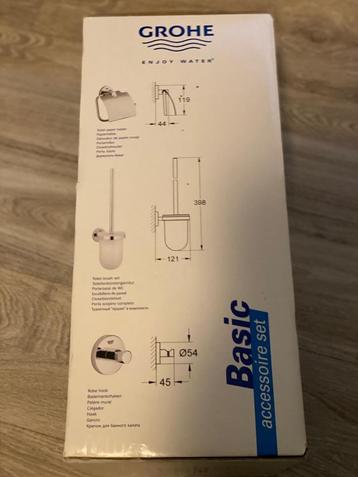 Grohe accessoireset 3-in1 (chroom) beschikbaar voor biedingen