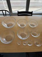 Duralex Stapelbare schalenset, Huis en Inrichting, Keuken | Servies, Ophalen, Overige stijlen, Glas, Schaal of Schalen