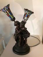 tiffany lamp, Huis en Inrichting, Lampen | Tafellampen, Ophalen, Zo goed als nieuw, Minder dan 50 cm