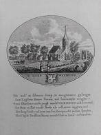 39 / Warmond Gravure 18e eeuw van Ollefen & Bakker, Antiek en Kunst, Kunst | Etsen en Gravures, Ophalen of Verzenden