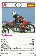 Kw3703 motorkaartje bultaco ( 1a ), Ophalen of Verzenden, Zo goed als nieuw
