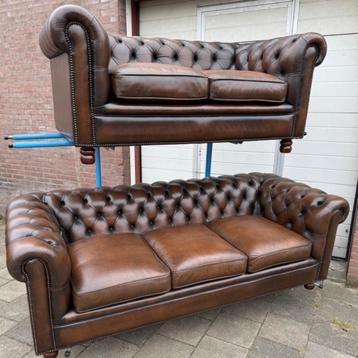 Chesterfield reparatie ZONDER KLEURVERSCHIL gratis offerte beschikbaar voor biedingen