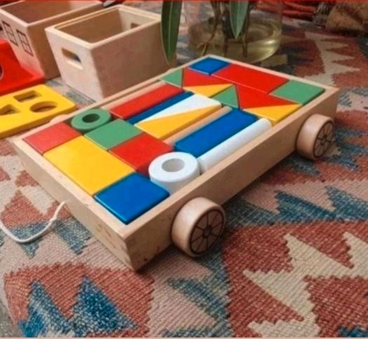Brilla en plan toy houten shape en sort it out boxen, Kinderen en Baby's, Speelgoed | Houten speelgoed, Zo goed als nieuw, Ophalen of Verzenden