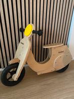 Houten scooter loopfiets, Kinderen en Baby's, Ophalen of Verzenden, Zo goed als nieuw, Loopfiets