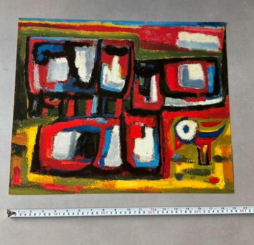 Gerrit Benner Landschap, Antiek en Kunst, Kunst | Schilderijen | Abstract, Ophalen of Verzenden
