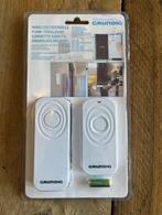 Grundig draadloze deurbel (wit), Huis en Inrichting, Deurbellen, Ophalen of Verzenden, Nieuw, Draadloos