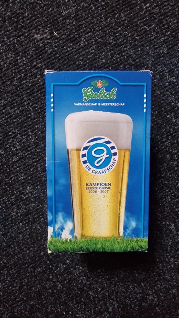 De graafschap glas kampioen eerste divisie, Ophalen of Verzenden, Zo goed als nieuw, Overige binnenlandse clubs