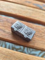 Zilveren Pillendoosje 835 - Druivendecor, Antiek en Kunst, Ophalen of Verzenden, Zilver