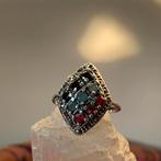 Robijn passie geluk aantrekken power retro uniek SALE, Sieraden, Tassen en Uiterlijk, Ringen, Nieuw, Ophalen of Verzenden, 17 tot 18