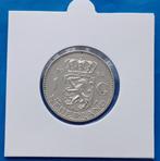 1 gulden 1954 - Juliana, Postzegels en Munten, Munten | Nederland, Zilver, 1 gulden, Koningin Juliana, Losse munt