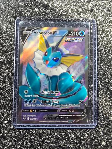 Vaporeon V - Evolving Skies - Pokemon Kaart beschikbaar voor biedingen