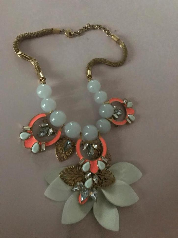 Stella & Dot Riviera ketting, Sieraden, Tassen en Uiterlijk, Kettingen, Zo goed als nieuw, Overige materialen, Ophalen of Verzenden