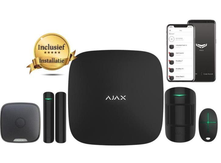AJAX alarm systeem nu met gratis installatie!, Doe-het-zelf en Verbouw, Alarmsystemen, Nieuw, Compleet systeem, Afstandsbediening