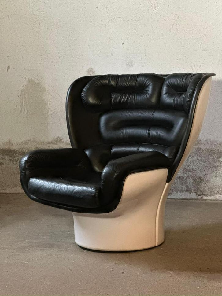 Originele 1e editie Joe Colombo Elda Chair in Topstaat!!, Huis en Inrichting, Fauteuils, Ophalen of Verzenden